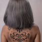 The "Urban Edge" Collection: Black & White Long Bob Wig