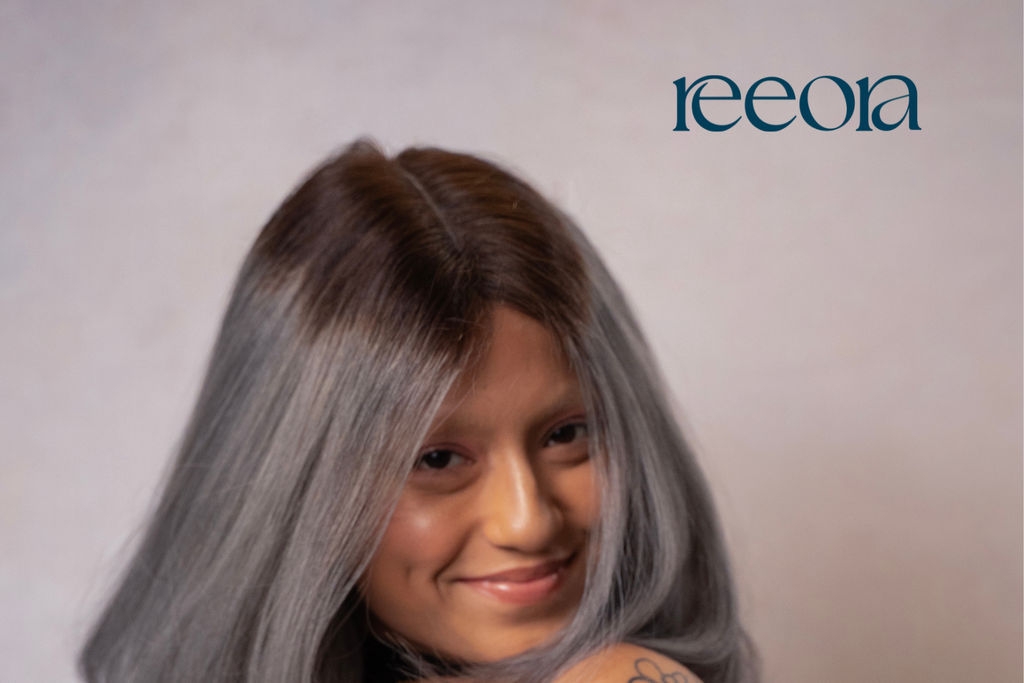 The "Urban Edge" Collection: Black & White Long Bob Wig