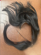 Receding Hairline Band For Women I Natural Coverage I 100% Natural brown Human Hair