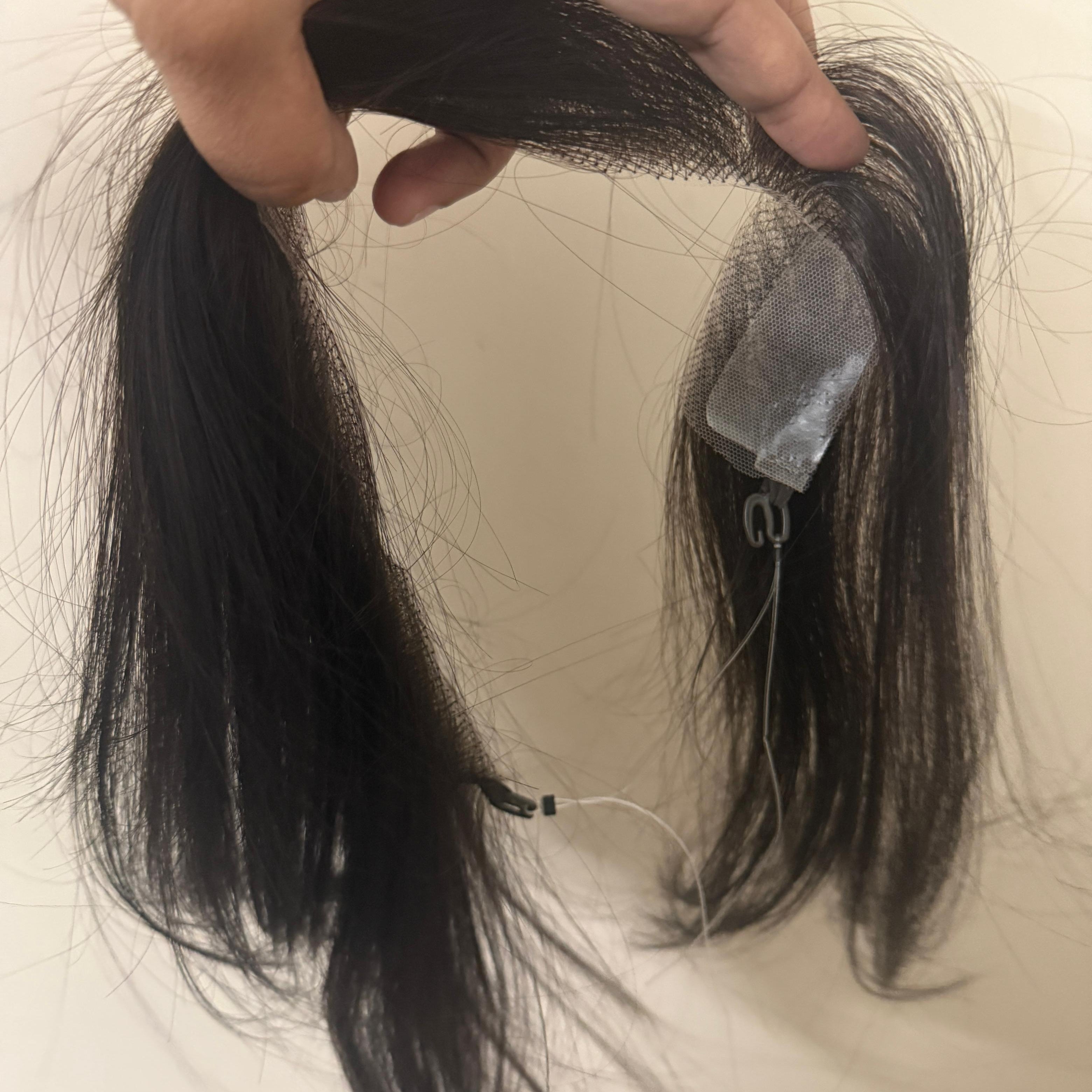 Receding Hairline Band For Women I Natural Coverage I 100% Natural brown Human Hair