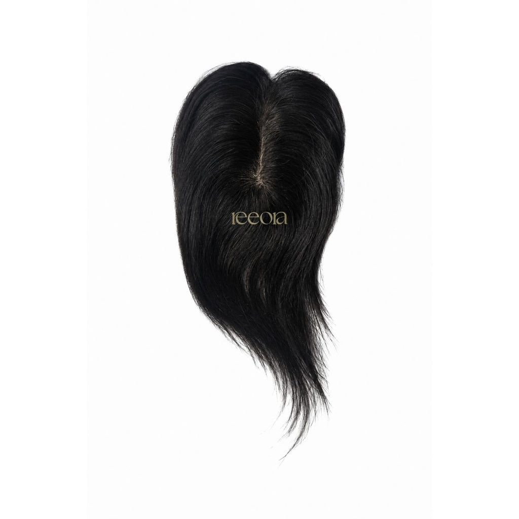 Crown Topper - Midsize | Moderate Crown Thinning & Volume | Silk Base