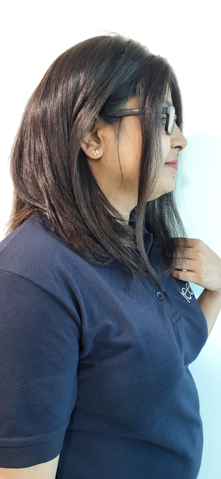 Short Bob Straight hair - Silk base - Realistic scalp line - Natural black