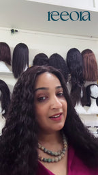 Lola | Curly hair wig | Basic Plus wig with partition flexibility | Lace front | Jet Black