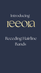 Receding Hairline Band For Women I Natural Coverage I 100% Natural brown Human Hair