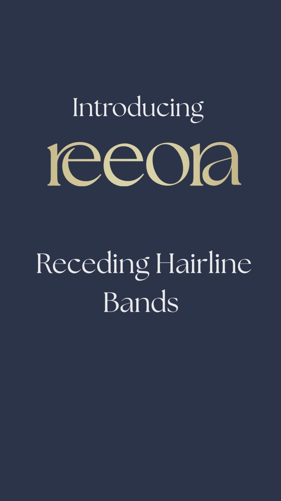 Receding Hairline Band For Women I Natural Coverage I 100% Natural brown Human Hair