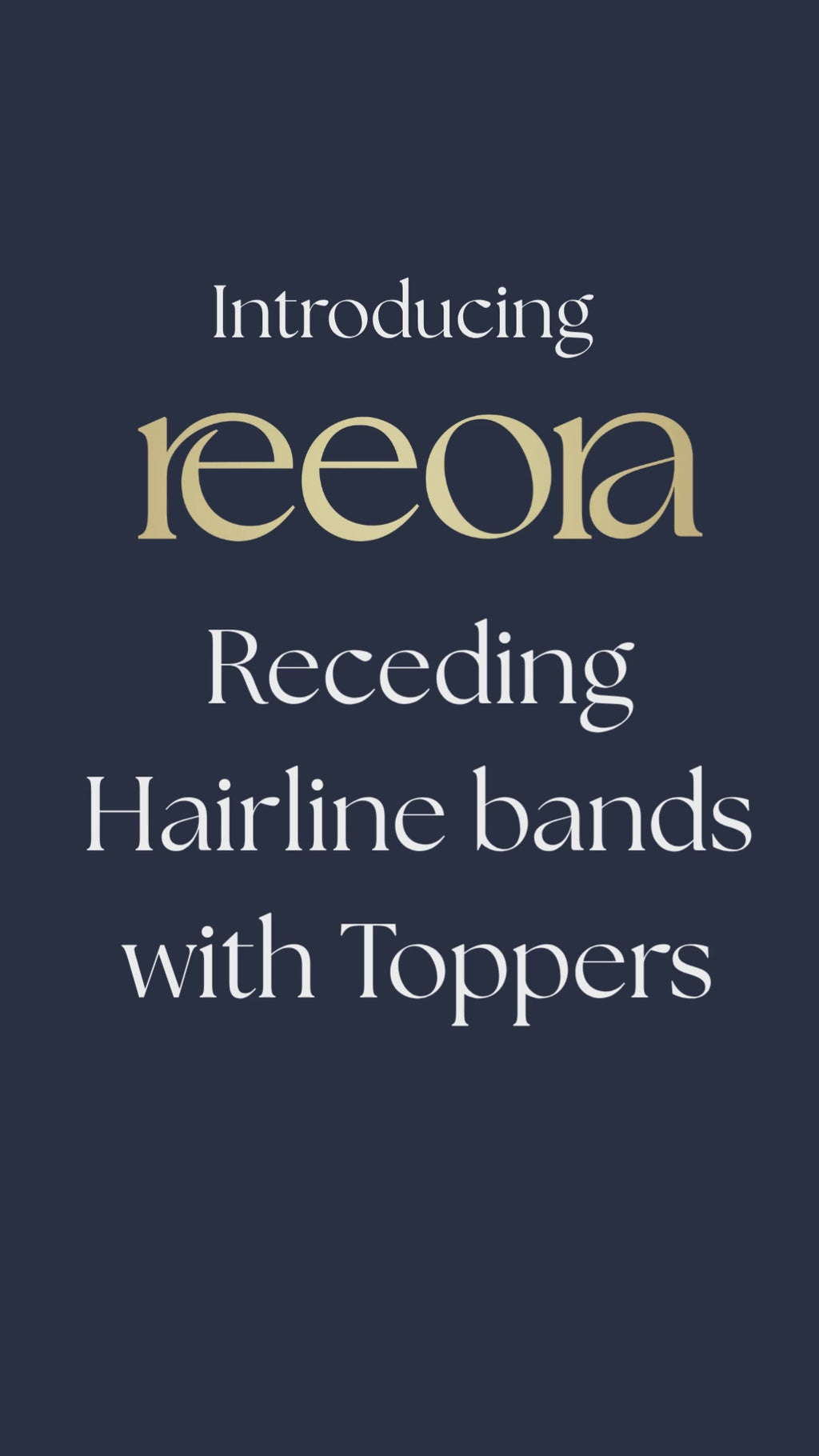 Receeding Hairline with Slim Topper