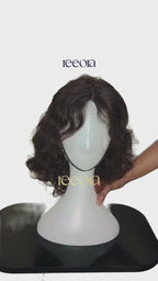 Curly Brown Bob 16 inch